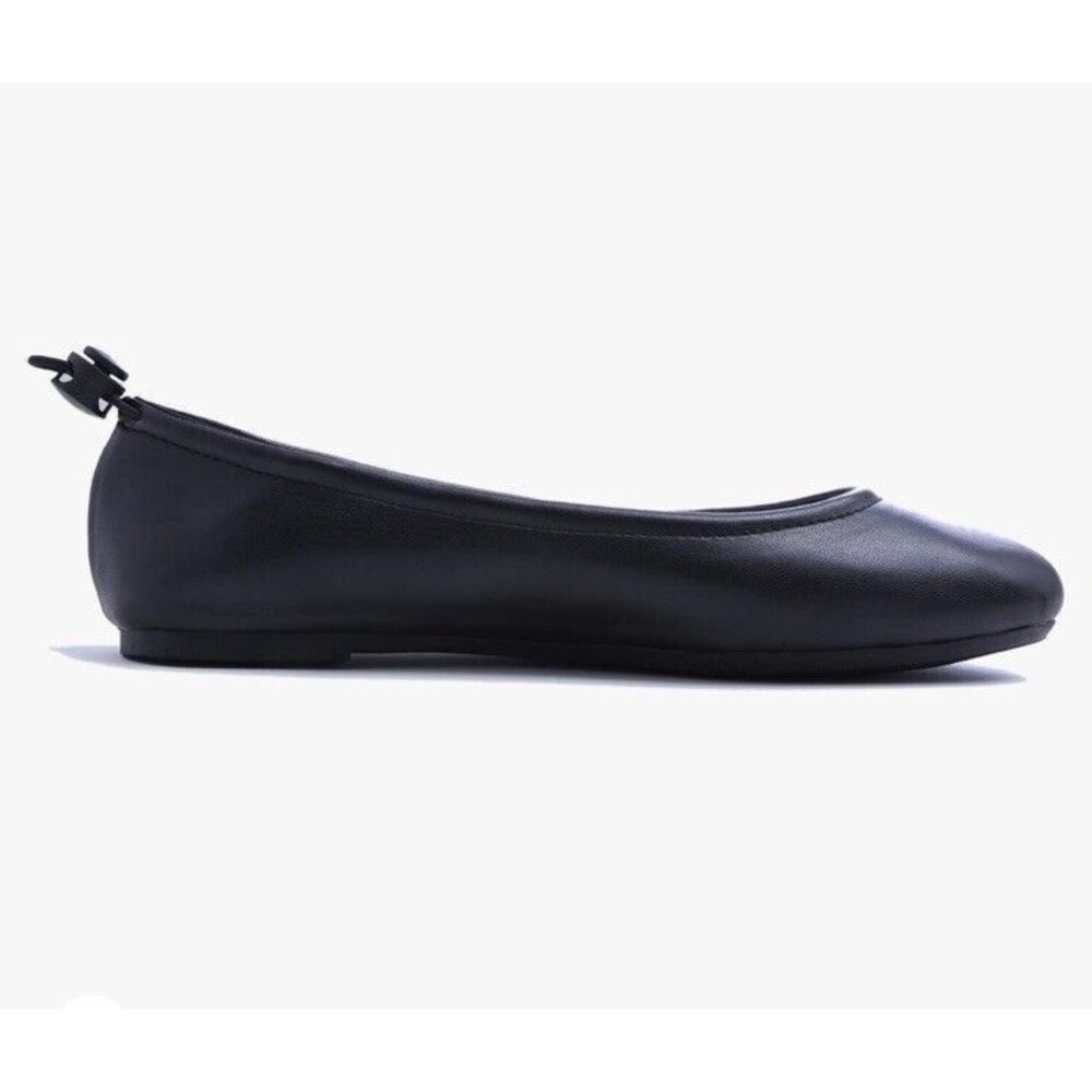 FEVERSOLE Women Size 6 Shoes Soft Cushion Black Elastic Adjustable Ballet - Picture 6 of 12